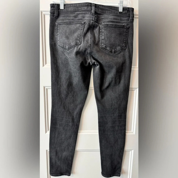 Paige Indio Zip Jeans Size 30, Steel Grey - Picture 3 of 5